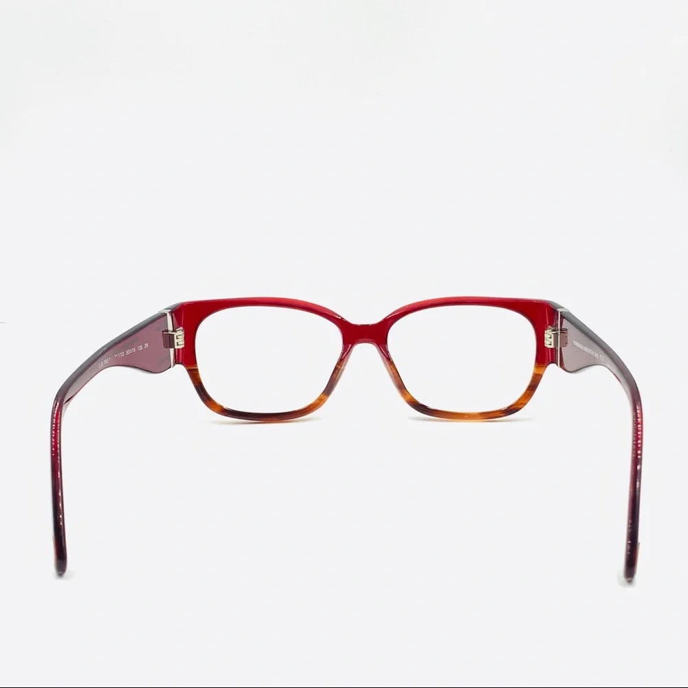 Brooks Brothers B.B.702 Red Oval Sunglasses Frames